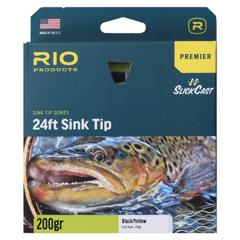 Soie de mouche à pointe plongeante Rio Premier 24ft