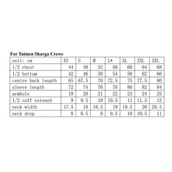 Sweat Taimen Sharga Heavy Weight Crewe - Dk. Gray