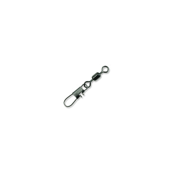 Émerillons Crane Taimen avec agrafe Interlock, nickel noir (10)