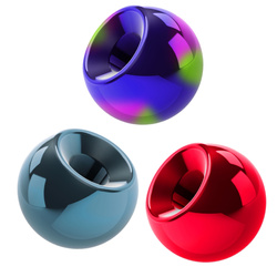 Perles en tungstène FFGene Regular Tungsten Beads Metallic-5