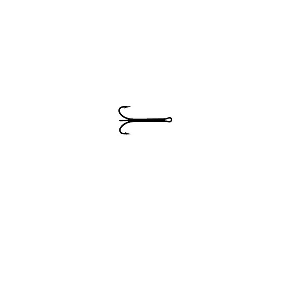 Partridge X2B Long Shank Down Eye Treble Noir (10)