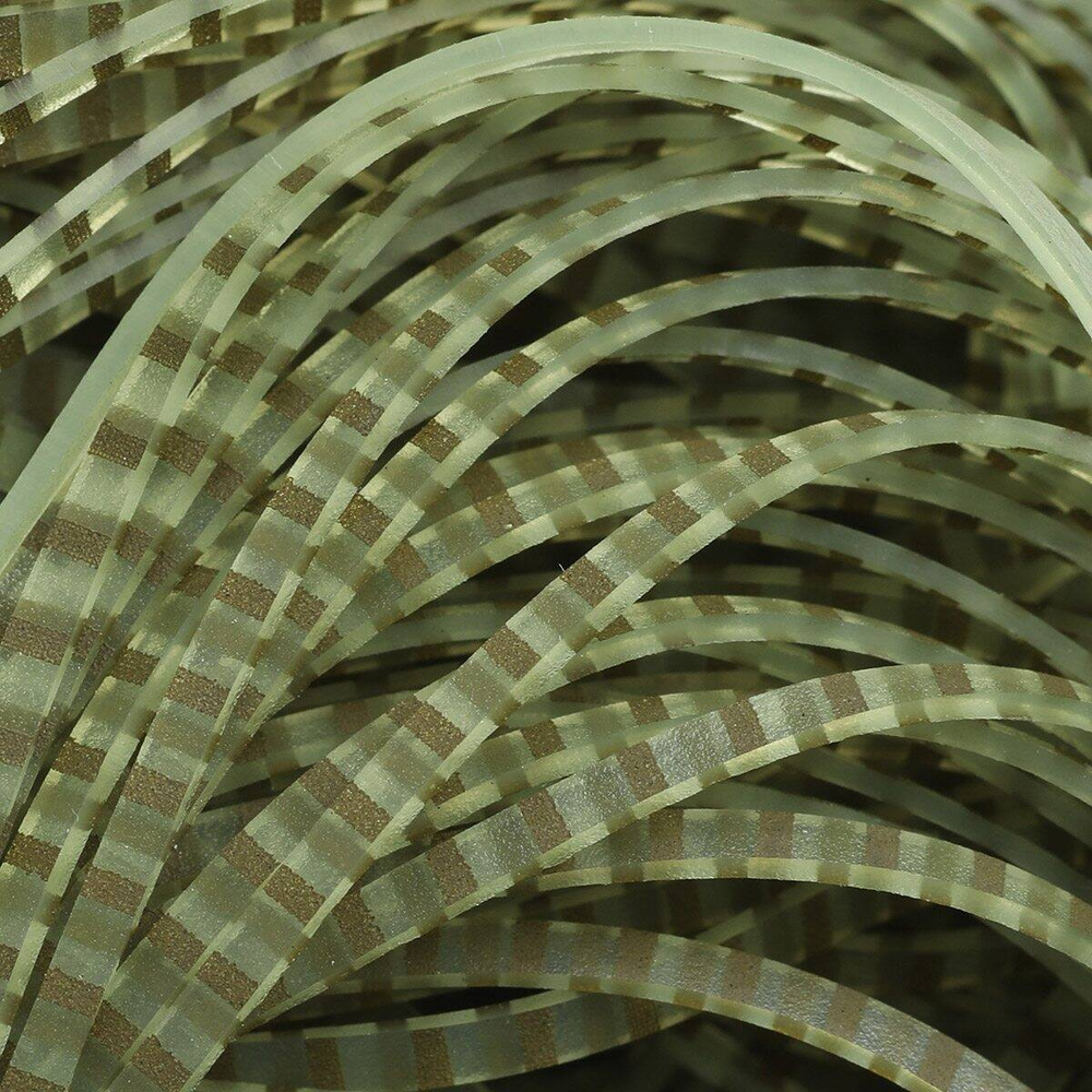 Wide - Olive Barred Clear