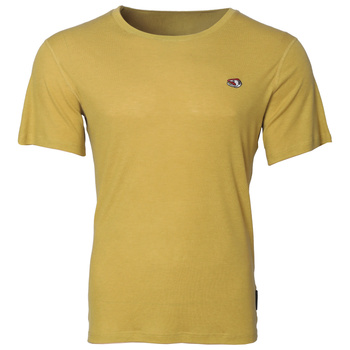 T-shirt à manches courtes en mélange de laine mérinos Taimen Tuul Fresh Merino - Amber