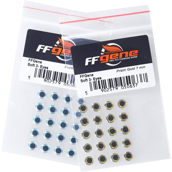 Yeux souples 3D pour montage de mouches FFGene