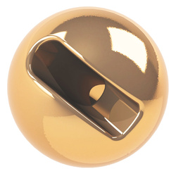 Perles en tungstène FFGene Tungsten Slotted Beads