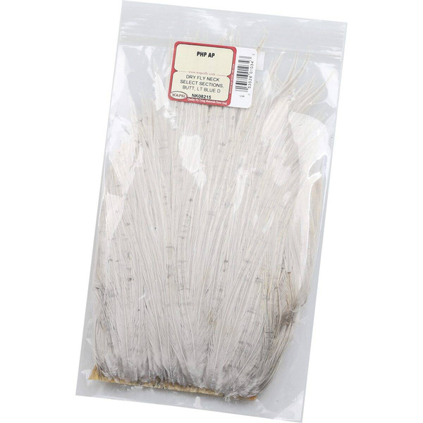 Plaque de plumes de la base du cou de coq pour streamers Wapsi Select Sections