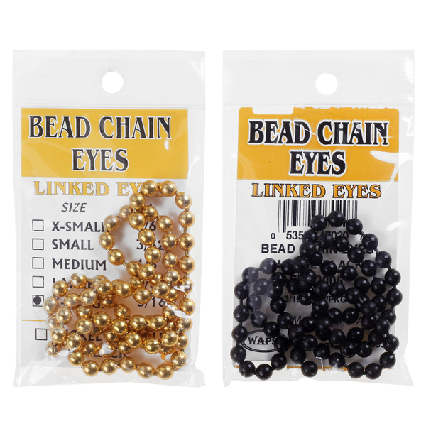Yeux pour mouches Wapsi Bead Chain Eyes
