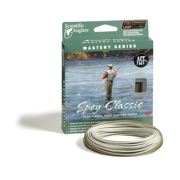 Soie mouche Mastery Spey Classic -WF-Willow/Dark Willow