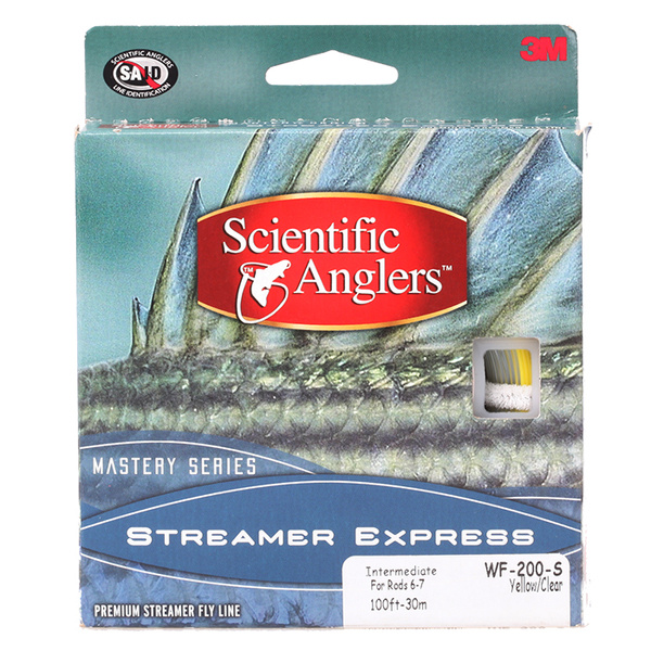 Soie mouche Mastery Streamer Express Clear Tip - WF - S