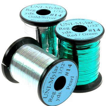 Tinsel plat pour montage de mouches Uni Mylar #14 (0.9 mm)