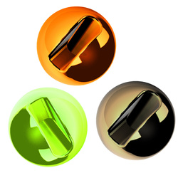 Perles en tungstène FFGene Tungsten Slotted Bright Beads-3