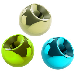 Perles en tungstène FFGene Regular Tungsten Beads Metallic-3