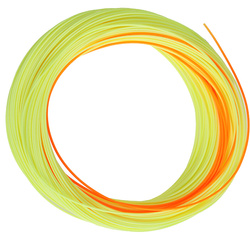 Soie mouche Taimen River Nymph WF-F Fl Yellow/Fl. Orange