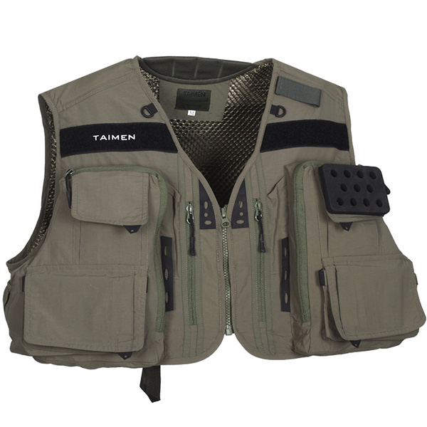 Gilet de pêche Taimen Master Tech  Olive