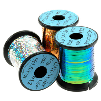 Tinsel plat pour montage de mouches Uni Mylar #12 (1.2 mm)