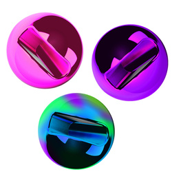 Perles en tungstène FFGene Tungsten Slotted Bright Beads-4