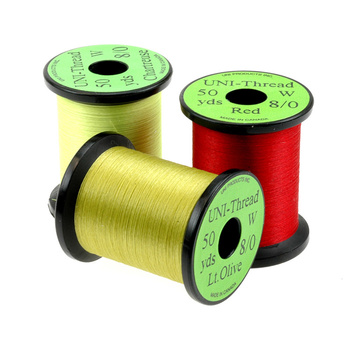 Fil de montage ciré Uni Thread 8/0 50yds