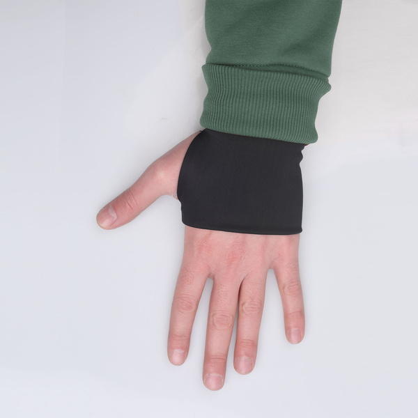 Sweat à capuche Taimen Menza Embroidery - Dk. Green