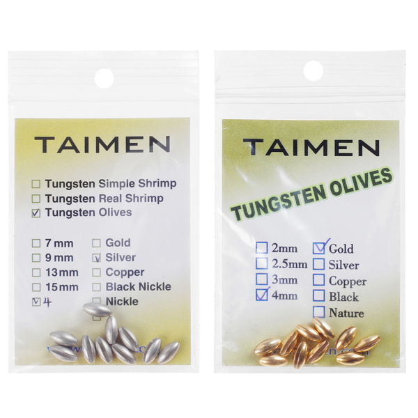 Perles en tungstène FFGene Tungsten Olives