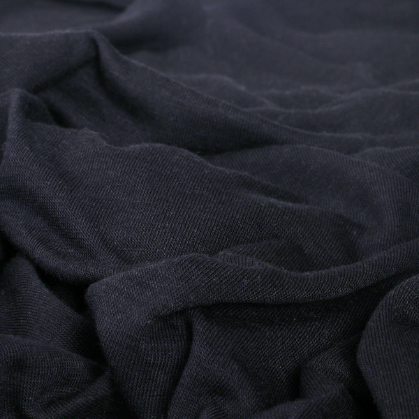 Taimen Uur Cotton Wool SS-Shirt - Deep Black