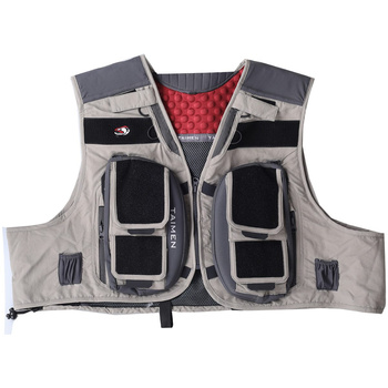 Gilet de pêche à la mouche Taimen Rauchua – Tan