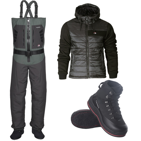 Waders de Pêche Taimen Menza Zip Sonic - Set