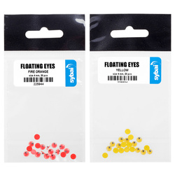 Yeux flottants pour montage de mouches Sybai