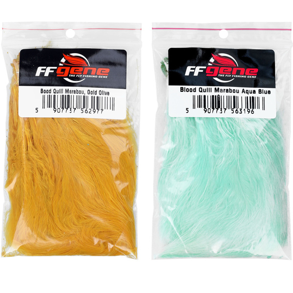 FFGene – plumes de marabout Blood Quill (10-12 cm)