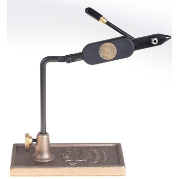 Étau de montage de mouches Regal Eng. Medallion Series Traditional Jaw and Bronze Traditional Base