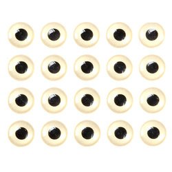 Yeux pour mouches Sybai 3D Epoxy Eyes