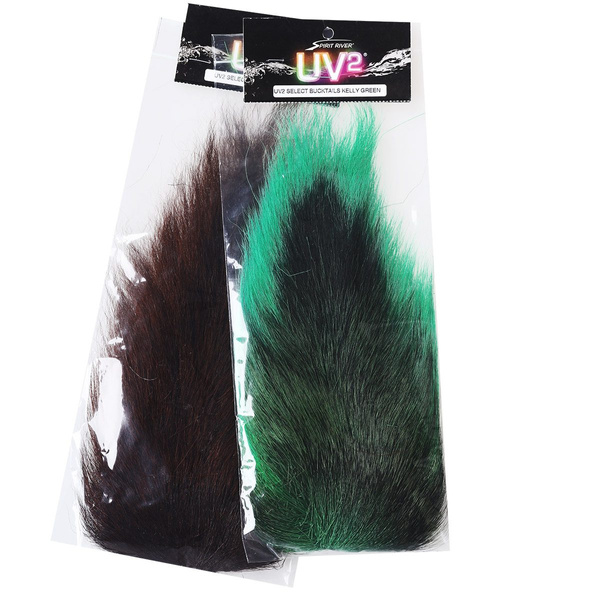 Poils de queue de cerf sélectionnés (bucktail) Spirit River UV2