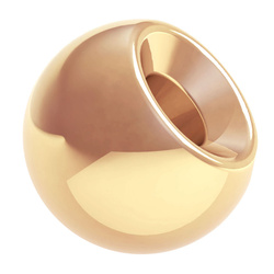 Perles en tungstène FFGene Tungsten Beads Gold Bulk (100)