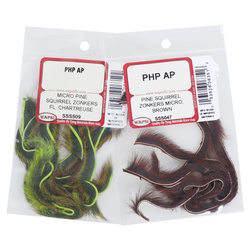 Micro-bandes de peau d’écureuil des pins avec fourrure (zonker) Wapsi