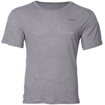 T-shirt à manches courtes Taimen Ussuri Fresh Merino en mélange de laine mérinos - Ash Gray