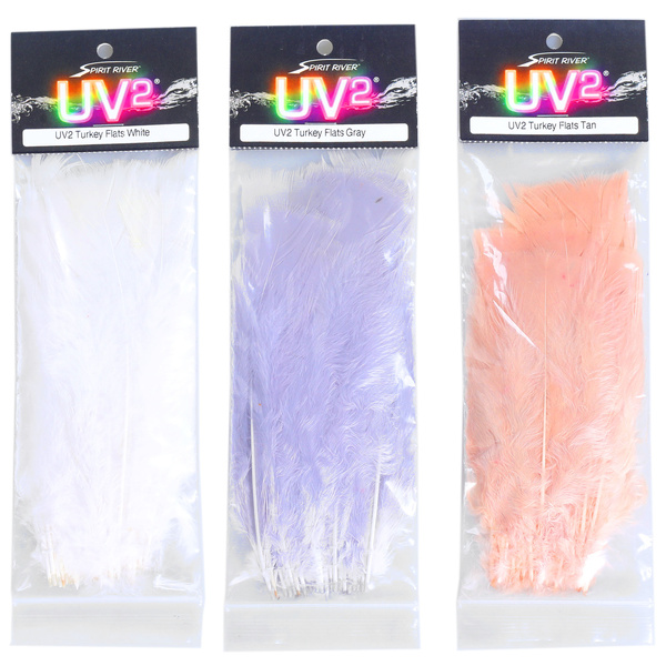 Spirit River UV2 – sections plates de plumes de dindon