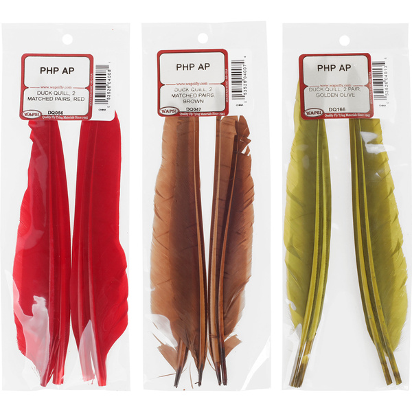 Wapsi Pennes d’aile de canard, 2 paires