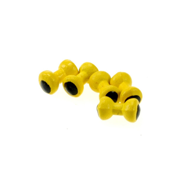 Yeux pour mouches Wapsi Dumbbell Eyes Painted