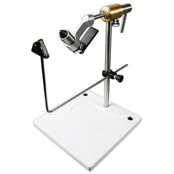 Étau de montage de mouches Peak Rotary Vise W/Pedestal Base