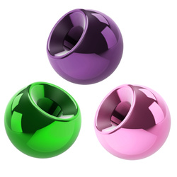 Perles en tungstène FFGene Regular Tungsten Beads Metallic-2